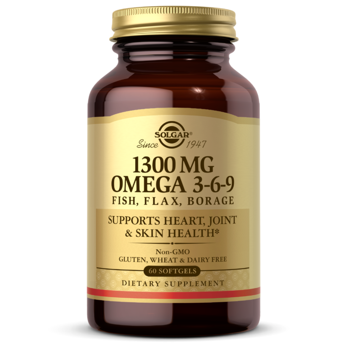 Solgar EFA 1300 Mg Omega 3-6-9 120 Cápsulas De Gel